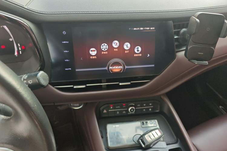 Used Haval F7 2019 1.5T Two-Wheel-Drive i-Type China VI Standard Audio And AC Panel