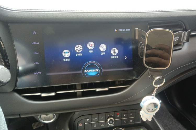 Used Haval F7 2019 2.0T Two-Wheel Drive i-Van China V standard Audio And AC Panel