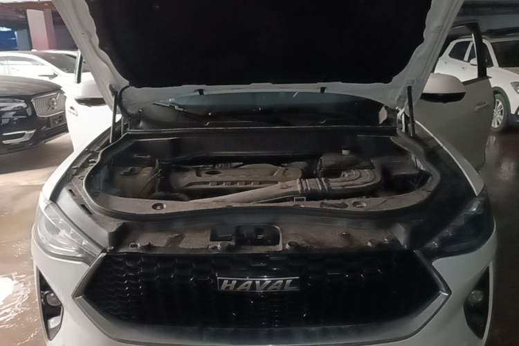 Used Haval F7 2019 2.0T Four-Wheel Drive iJoy China VI Standard Engine Bay
