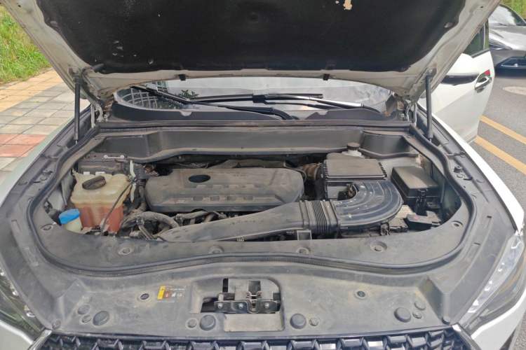 Used Haval F7 2019 2.0T Four-Wheel Drive iJoy China VI Standard Engine Bay