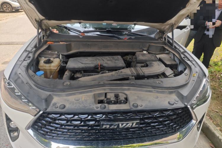 Used Haval F7 2019 1.5T Two-Wheel Drive i-Trend China V Emission Standard Engine Bay