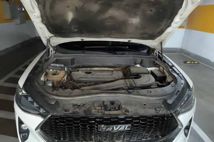 Used Haval F7 2019 2.0T Four-Wheel Drive iJoy China VI Standard Engine Bay