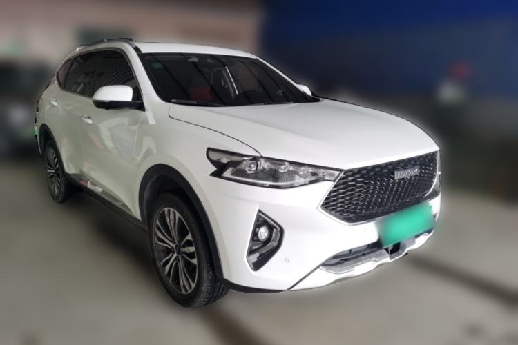 Used Haval F7 2019 2.0T Two-Wheel Drive i-Van China V standard Front Right 45 Deg