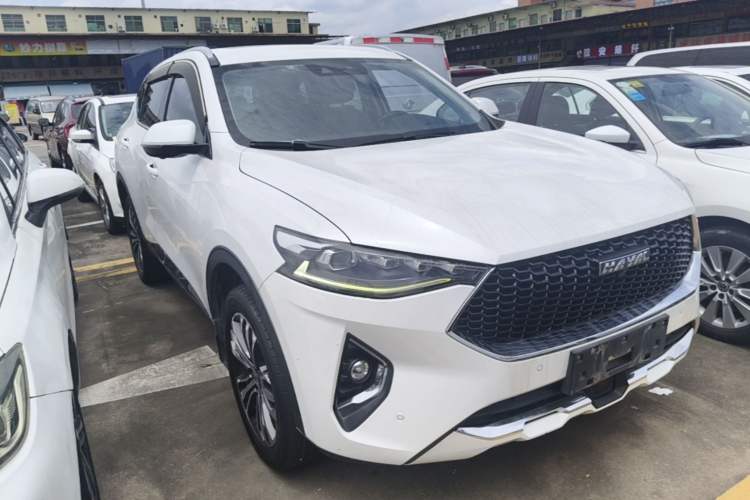 Used Haval F7 2019 2.0T Two-Wheel Drive i-Van China V standard Front Right 45 Deg