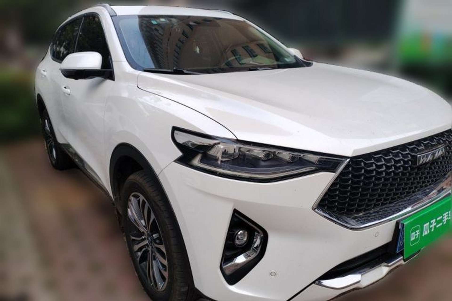 Used Haval F7 2019 2.0T Two-Wheel Drive i-Van China V standard Front Right 45 Deg