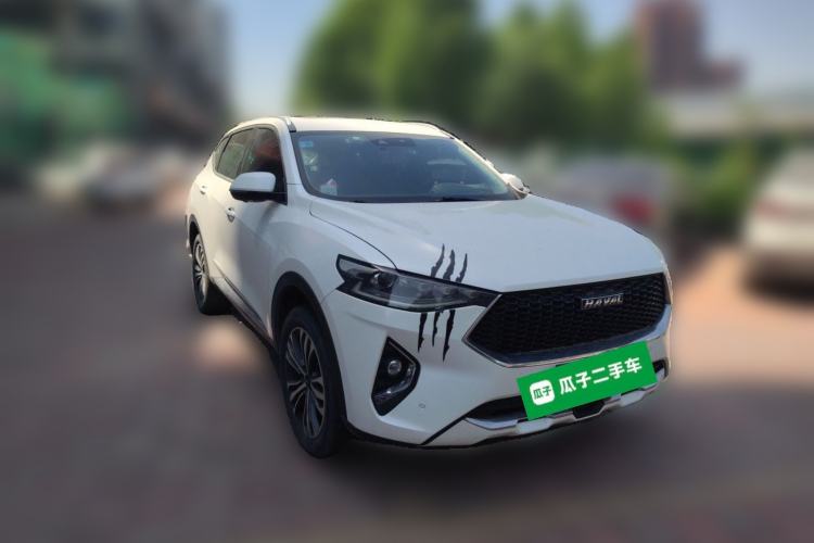 Used Haval F7 2019 2.0T Two-Wheel Drive i-Van China V standard Front Right 45 Deg