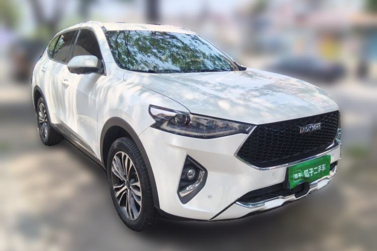 Used Haval F7 2019 2.0T Two-Wheel Drive i-Van China V standard Front Right 45 Deg