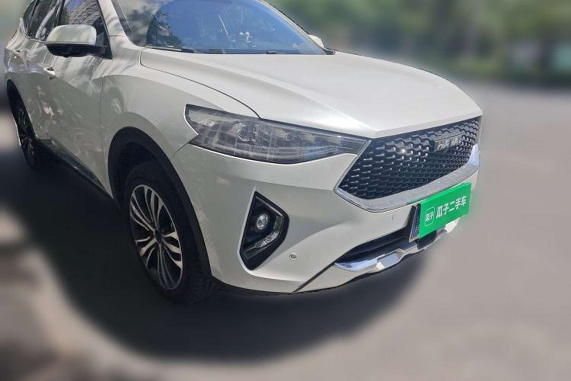 Used Haval F7 2019 2.0T Two-Wheel-Drive i-Van China VI Standard Front Right 45 Deg