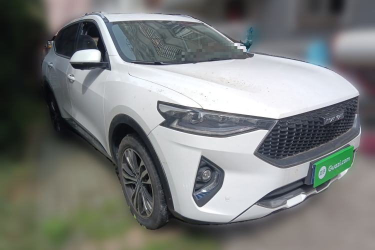 Used Haval F7 2019 2.0T Two-Wheel Drive i-Van China V standard Front Right 45 Deg