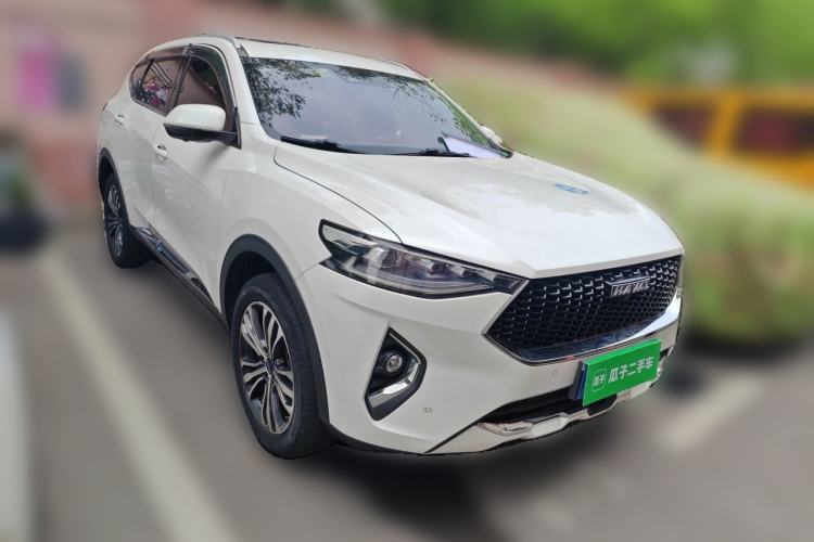 Used Haval F7 2019 2.0T Two-Wheel-Drive i-Van China VI Standard Front Right 45 Deg