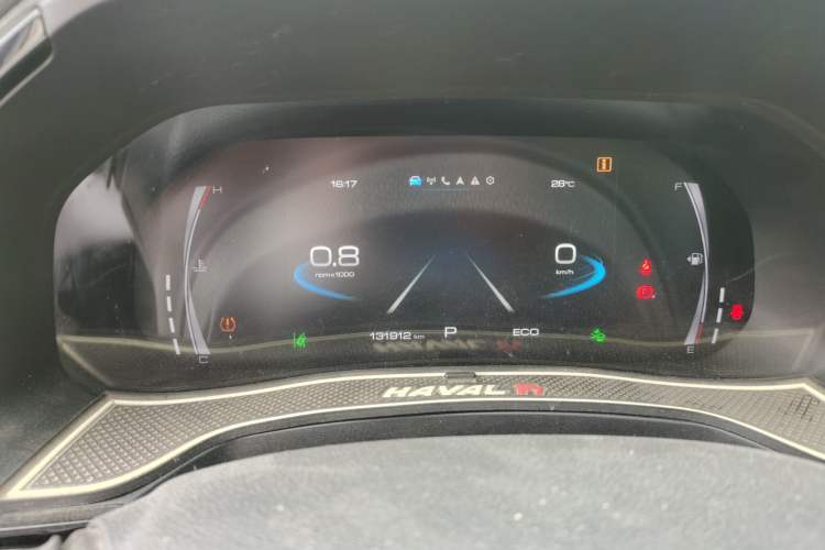 Used Haval F7 2019 1.5T Two-Wheel Drive i-Trend China V Emission Standard Instrument Cluster