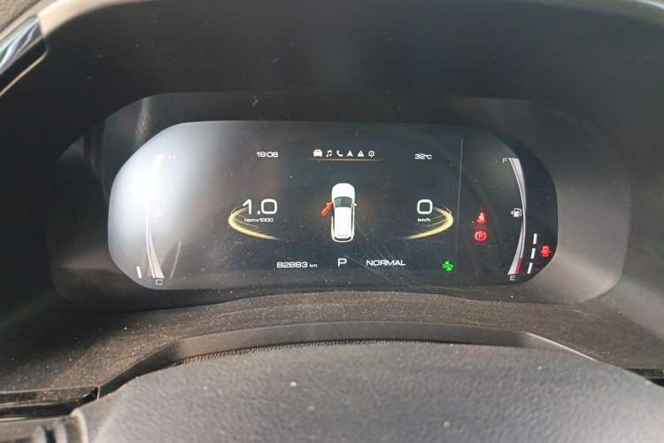 Used Haval F7 2019 2.0T Four-Wheel Drive iJoy China V Standard Instrument Cluster