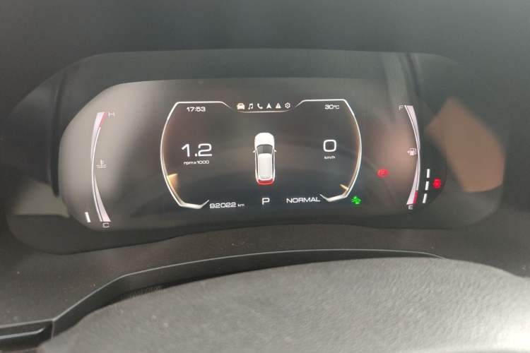 Used Haval F7 2019 1.5T Two-Wheel-Drive i-Type China VI Standard Instrument Cluster