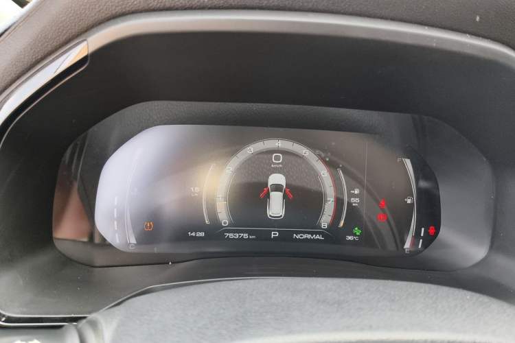 Used Haval F7 2019 2.0T Four-Wheel Drive iJoy China VI Standard Instrument Cluster