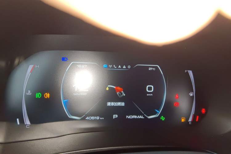 Used Haval F7 2019 1.5T Two-Wheel Drive i-Type China V Standard Instrument Cluster