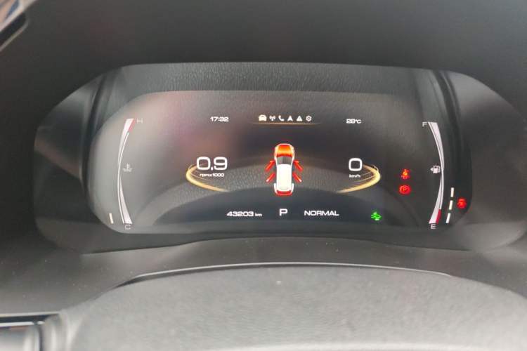 Used Haval F7 2019 1.5T Two-Wheel Drive i-Trend China V Emission Standard Instrument Cluster
