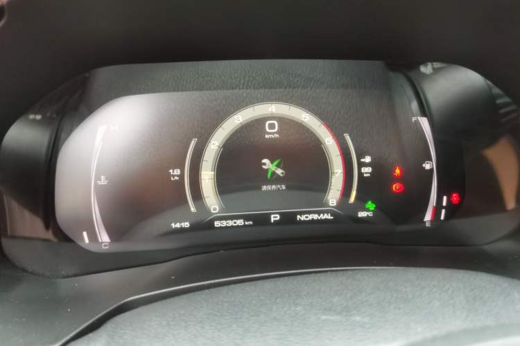 Used Haval F7 2019 2.0T Four-Wheel Drive iJoy China V Standard Instrument Cluster