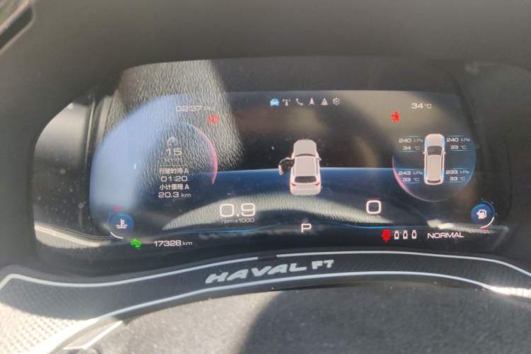Used Haval F7 2019 1.5T Two-Wheel Drive i-Trend China VI Standard Instrument Cluster