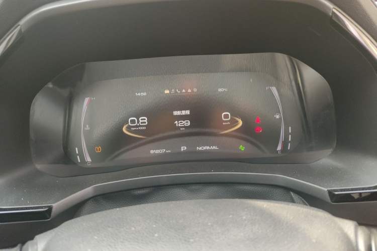 Used Haval F7 2019 2.0T Four-Wheel Drive iJoy China V Standard Instrument Cluster