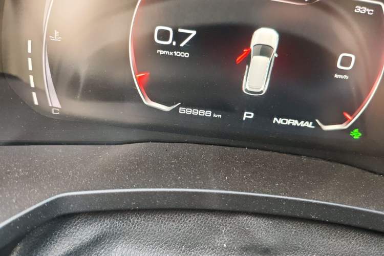 Used Haval F7 2019 1.5T Two-Wheel-Drive i-Type China VI Standard Odometer Close Up