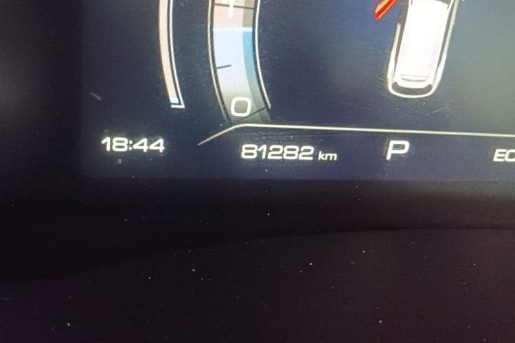 Used Haval F7 2019 2.0T Four-Wheel Drive iJoy China VI Standard Odometer Close Up