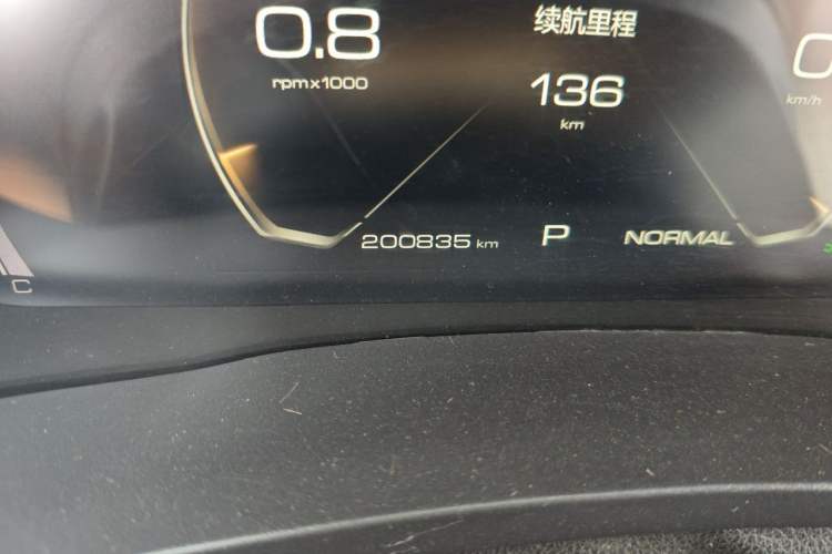 Used Haval F7 2019 1.5T Two-Wheel Drive i-Trend China V Emission Standard Odometer Close Up
