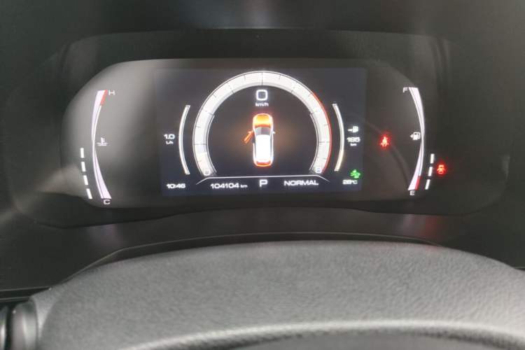 Used Haval F7 2019 2.0T Four-Wheel Drive iJoy China V Standard Odometer Close Up