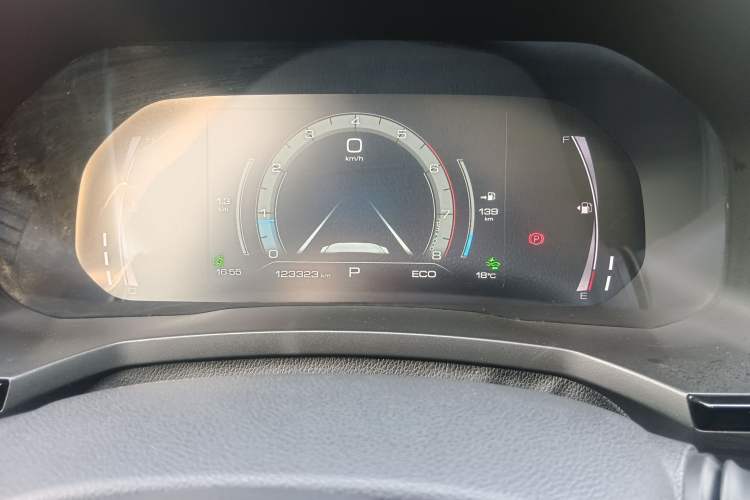 Used Haval F7 2019 1.5T Two-Wheel Drive i-Trend China VI Standard Odometer Close Up