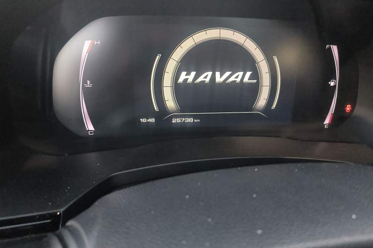 Used Haval F7 2019 2.0T Four-Wheel Drive iJoy China V Standard Odometer Close Up