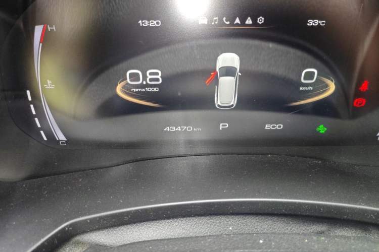 Used Haval F7 2019 2.0T Two-Wheel-Drive i-Van China VI Standard Odometer Close Up