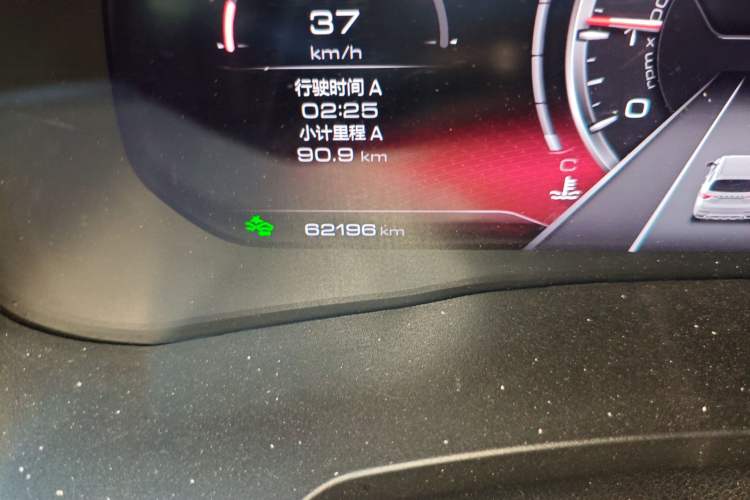 Used Haval F7 2019 1.5T Two-Wheel Drive i-Trend China VI Standard Odometer Close Up
