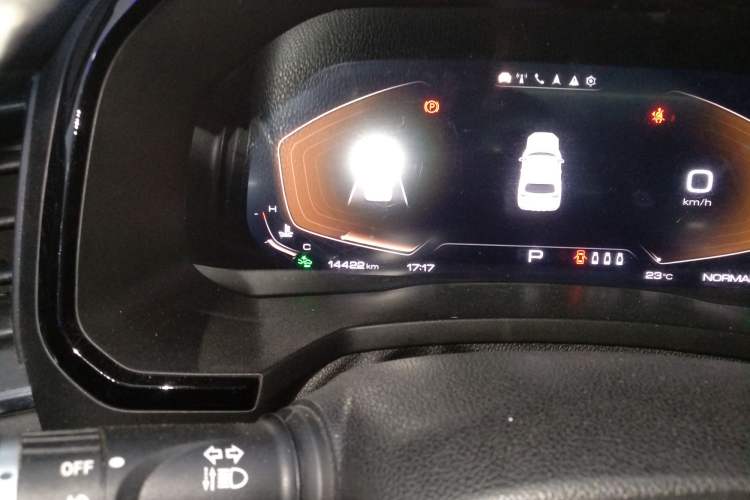 Used Haval F7 2019 1.5T Two-Wheel Drive i-Trend China VI Standard Odometer Close Up