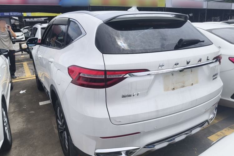 Used Haval F7 2019 2.0T Two-Wheel Drive i-Van China V standard Rear Left 45 Deg