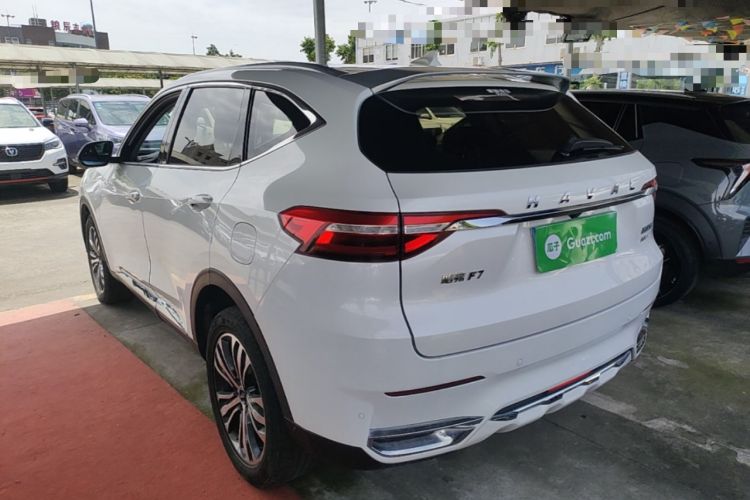 Used Haval F7 2019 2.0T Four-Wheel Drive iJoy China V Standard Rear Left 45 Deg