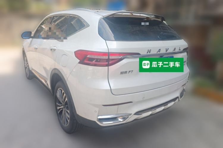 Used Haval F7 2019 2.0T Four-Wheel Drive iJoy China V Standard Rear Left 45 Deg