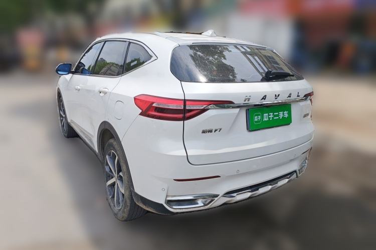 Used Haval F7 2019 1.5T Two-Wheel Drive i-Trend China V Emission Standard Rear Left 45 Deg