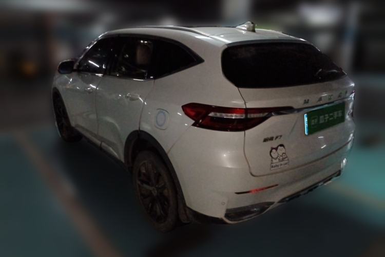 Used Haval F7 2019 1.5T Two-Wheel Drive i-Trend China V Emission Standard Rear Left 45 Deg