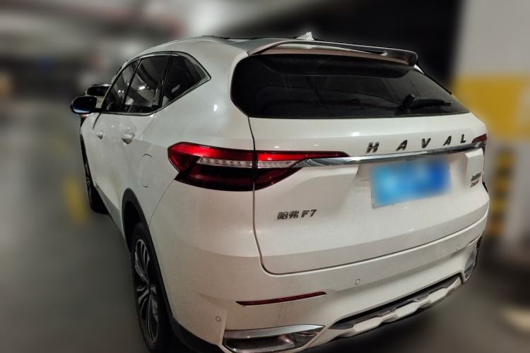 Used Haval F7 2019 2.0T Two-Wheel-Drive i-Van China VI Standard Rear Left 45 Deg
