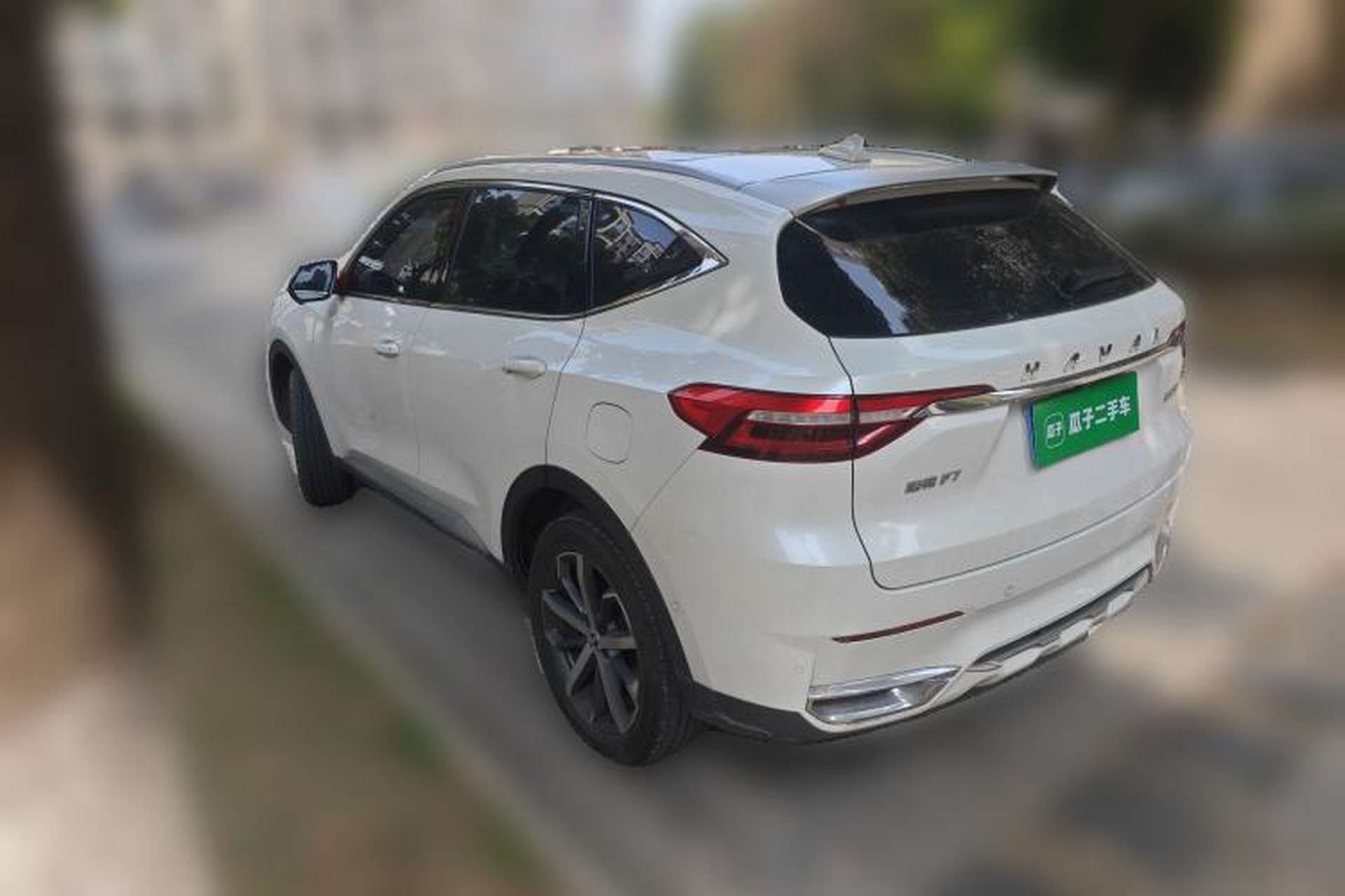 Used Haval F7 2019 1.5T Two-Wheel Drive i-Trend China V Emission Standard Rear Left 45 Deg