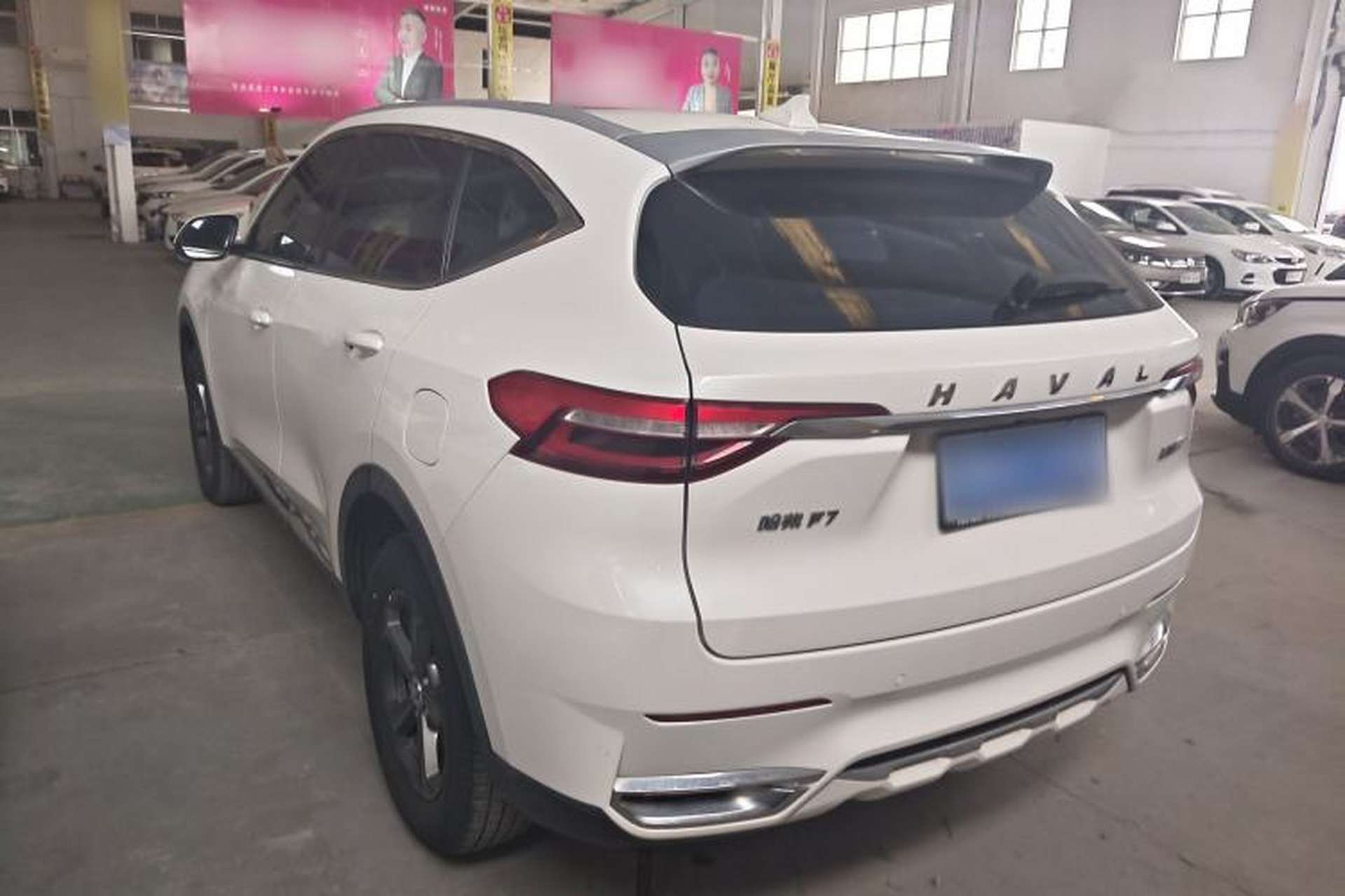 Used Haval F7 2019 1.5T Two-Wheel-Drive i-Type China VI Standard Rear Left 45 Deg