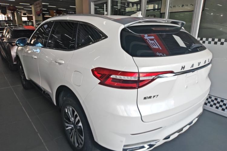 Used Haval F7 2019 2.0T Two-Wheel-Drive i-Van China VI Standard Rear Left 45 Deg