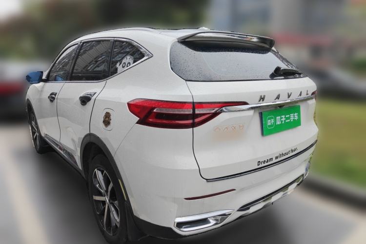 Used Haval F7 2019 1.5T Two-Wheel Drive i-Trend China V Emission Standard Rear Left 45 Deg