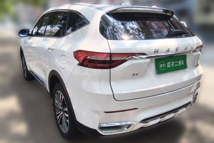 Used Haval F7 2019 2.0T Two-Wheel Drive i-Van China V standard Rear Left 45 Deg