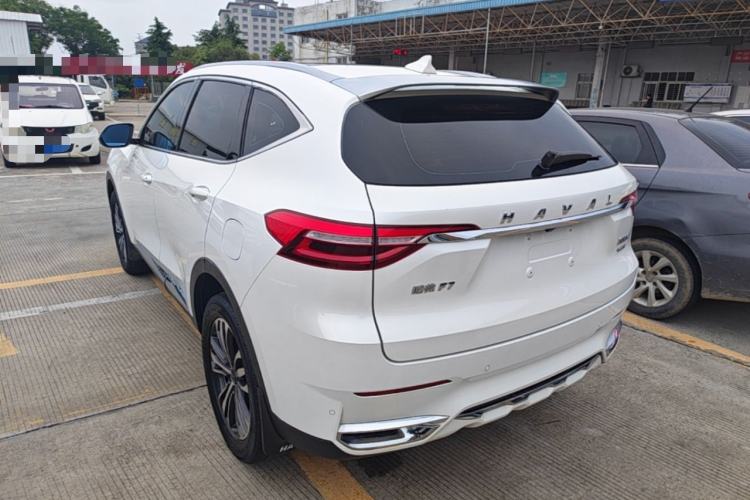 Used Haval F7 2019 2.0T Two-Wheel Drive i-Van China V standard Rear Left 45 Deg