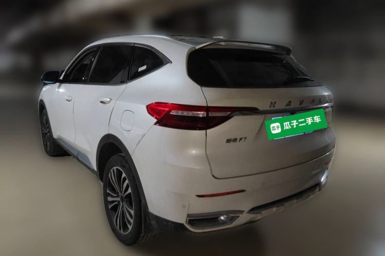 Used Haval F7 2019 2.0T Two-Wheel Drive i-Van China V standard Rear Left 45 Deg