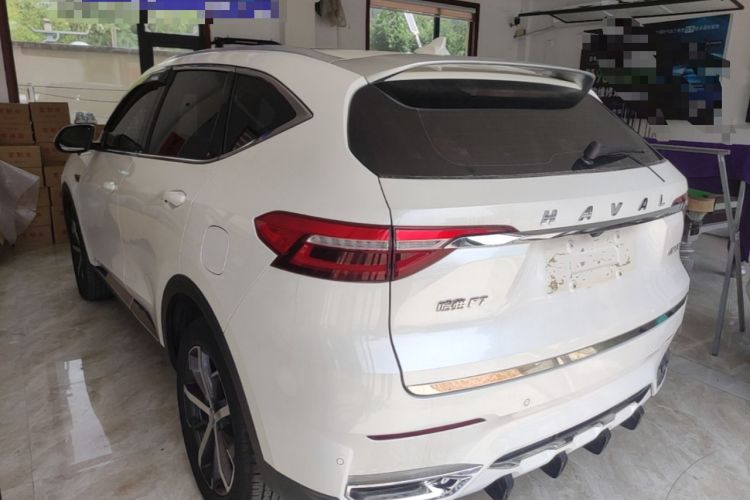 Used Haval F7 2019 1.5T Two-Wheel Drive iCool China VI Standard Rear Left 45 Deg