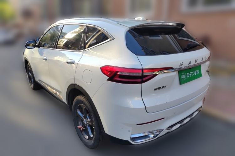 Used Haval F7 2019 1.5T Two-Wheel Drive i-Type China V Standard Rear Left 45 Deg