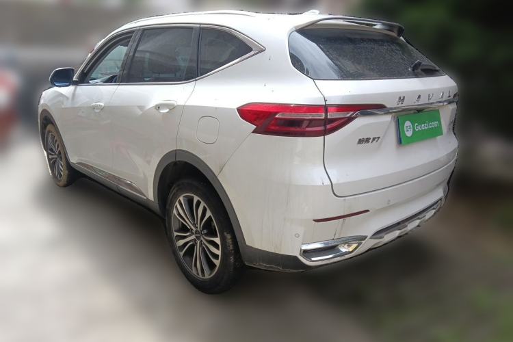 Used Haval F7 2019 2.0T Two-Wheel Drive i-Van China V standard Rear Left 45 Deg