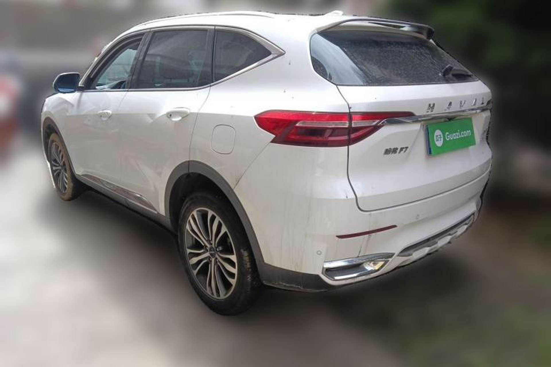 Used Haval F7 2019 2.0T Two-Wheel Drive i-Van China V standard Rear Left 45 Deg