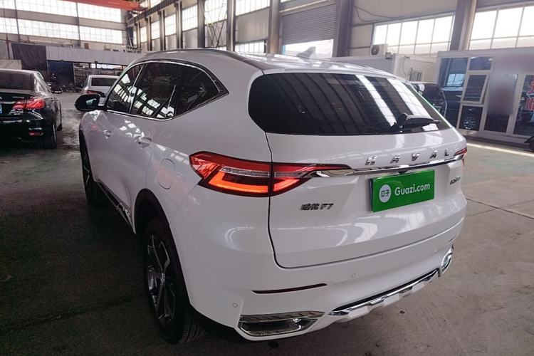 Used Haval F7 2019 1.5T Two-Wheel Drive i-Trend China V Emission Standard Rear Left 45 Deg